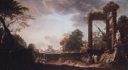 Marco Ricci Classical capriccio of Rome Germany oil painting artist